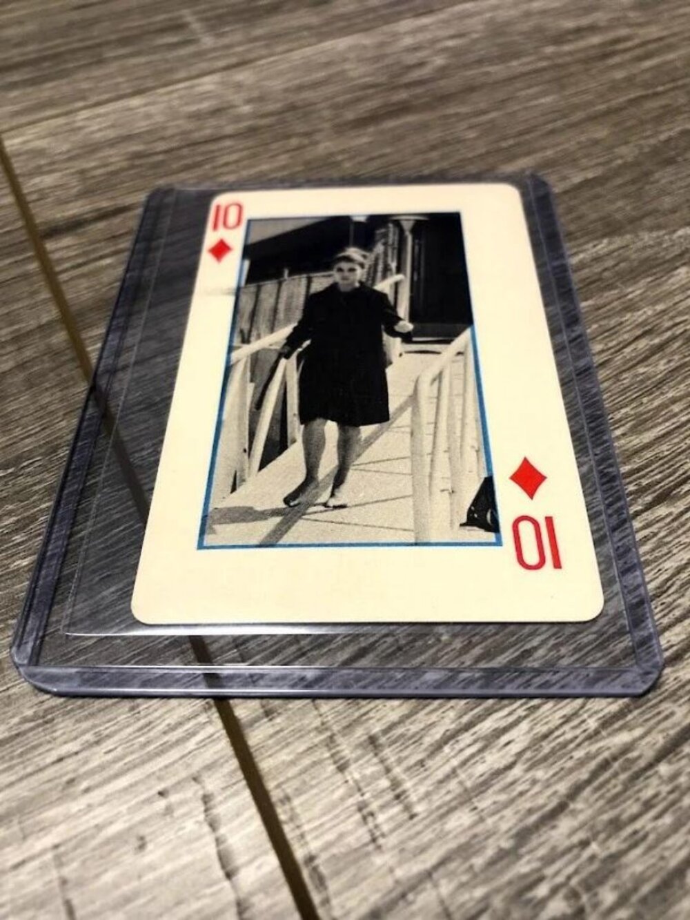 1966 Green Hornet Playing Cards Bruce Lee - 10 of Diamonds